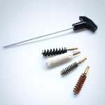 Gun cleaning brush ชุดทำความสะอาดปืน Bore size 0.38(4 head)
