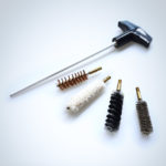 Gun cleaning brush ชุดทำความสะอาดปืน Bore size 0.45(4 head)